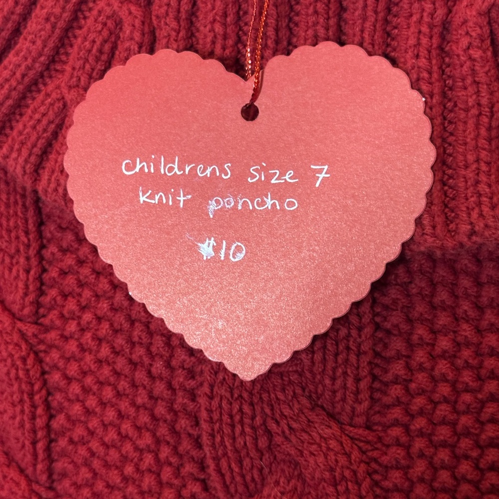Cozy Cable Knit Sweater - Red - Picture 2 of 2